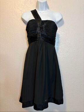 Black prom cocktail dress size 6